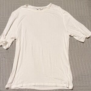 Banana Republic Cream Short Sleeve Top